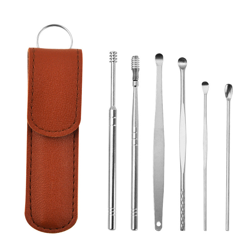 Stainless Steel Ear Cleaning Set