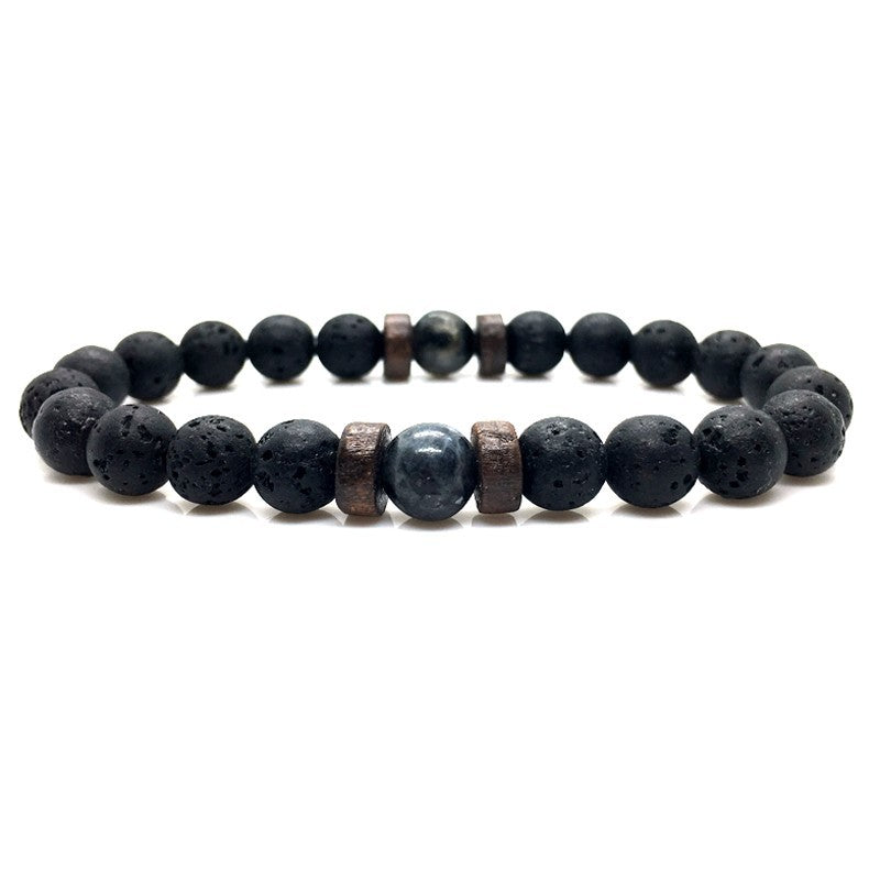 Men's Volcanic Stone Bracelet