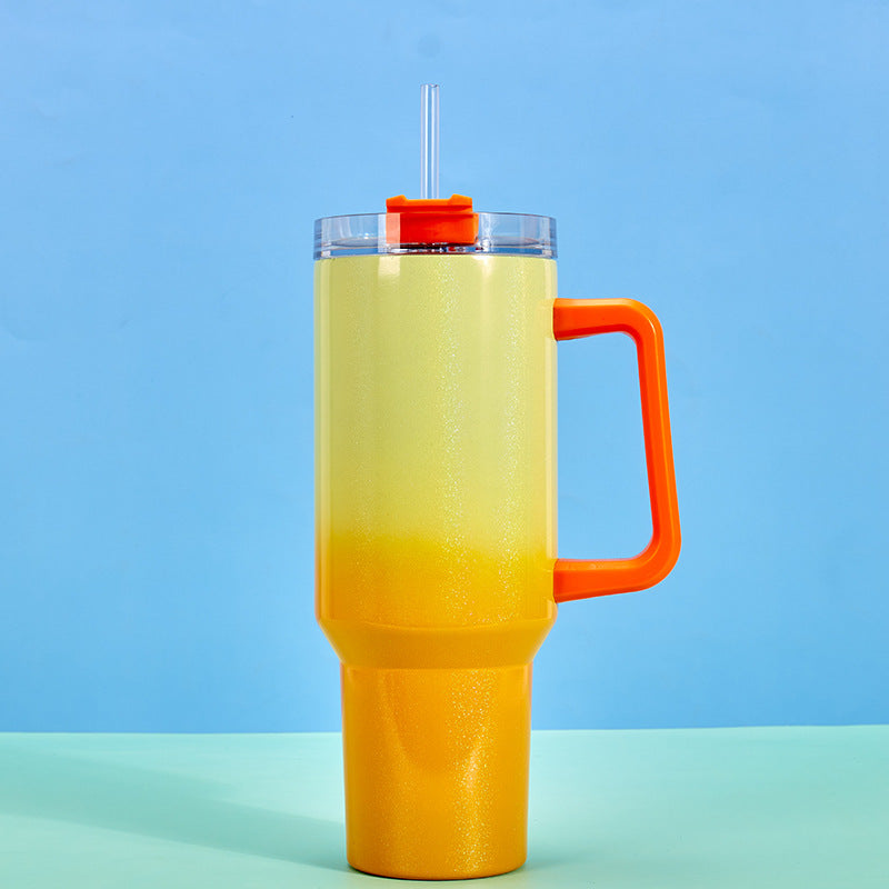 Travel Mug with Straw