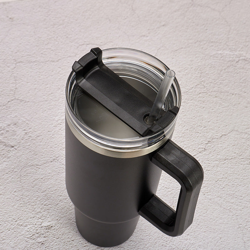 Travel Mug with Straw