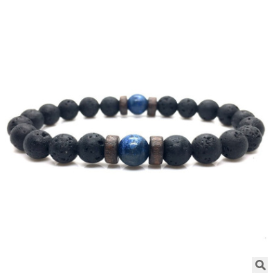 Men's Volcanic Stone Bracelet