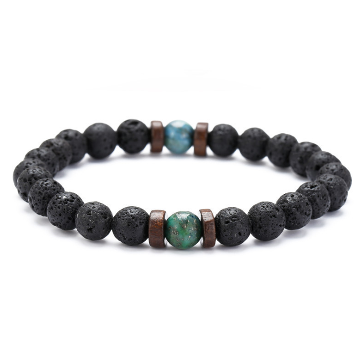 Men's Volcanic Stone Bracelet