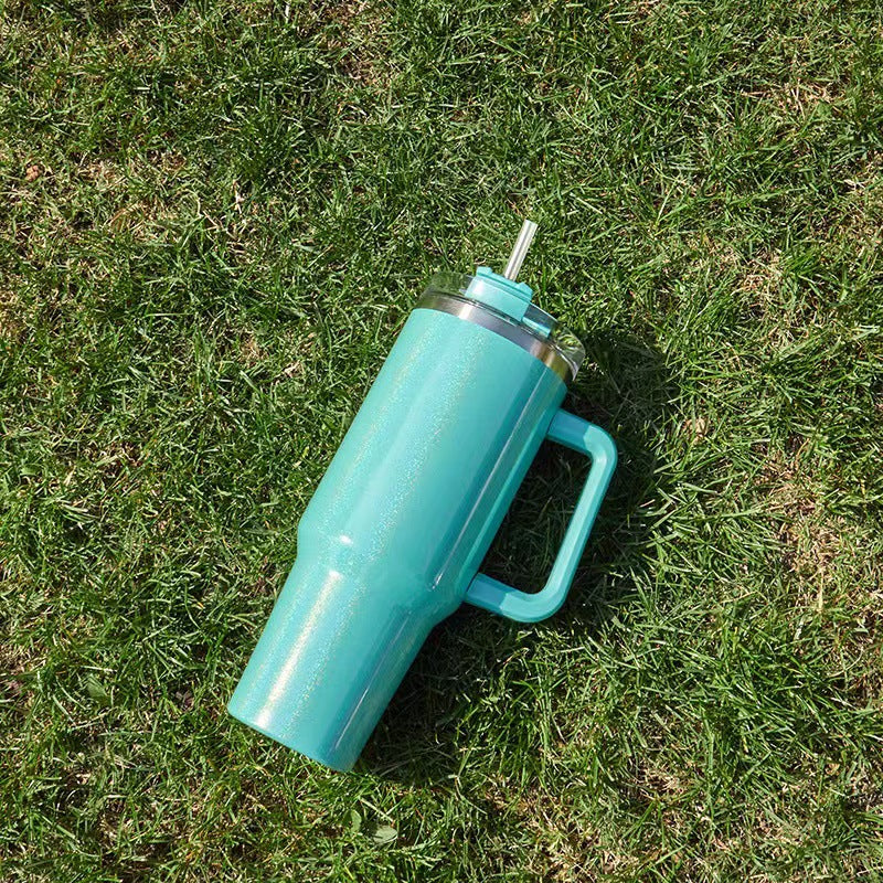 Travel Mug with Straw