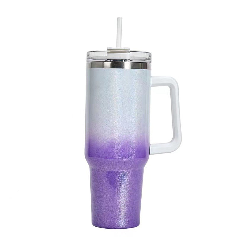 Travel Mug with Straw