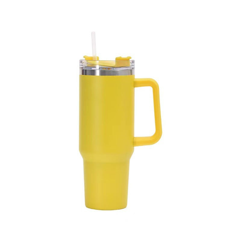 Travel Mug with Straw