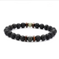 Men's Volcanic Stone Bracelet