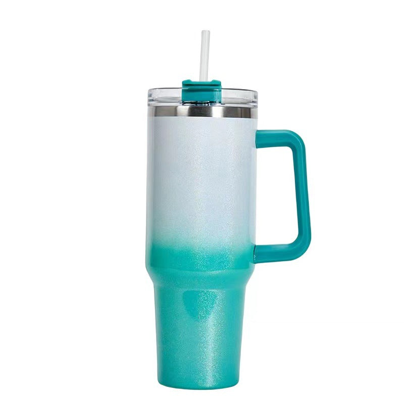 Travel Mug with Straw