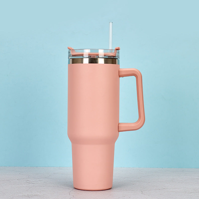 Travel Mug with Straw