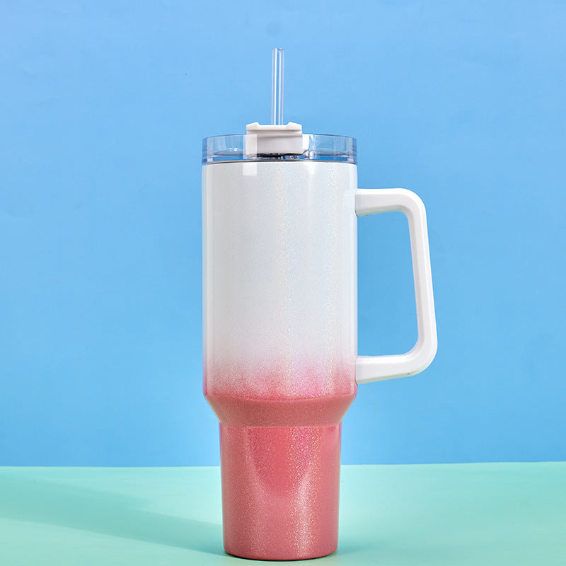 Travel Mug with Straw