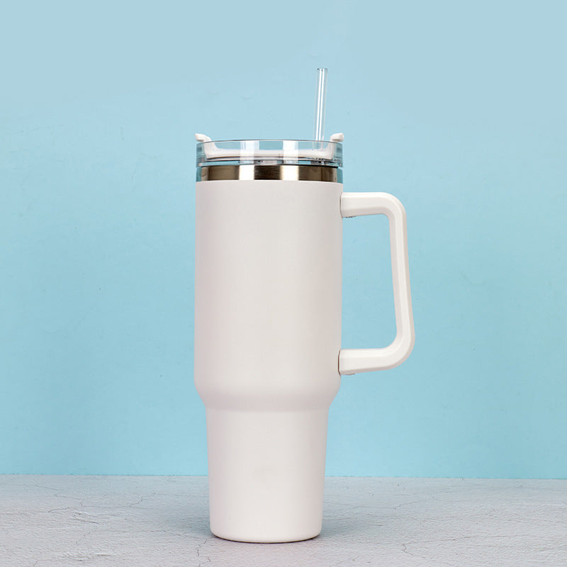 Travel Mug with Straw