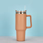 Travel Mug with Straw