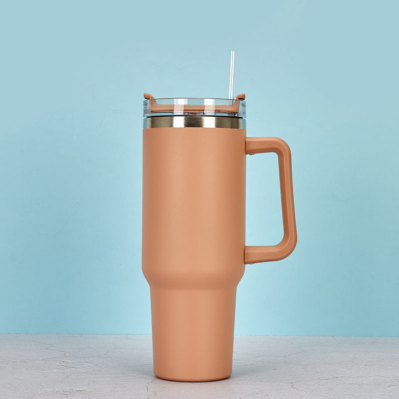 Travel Mug with Straw