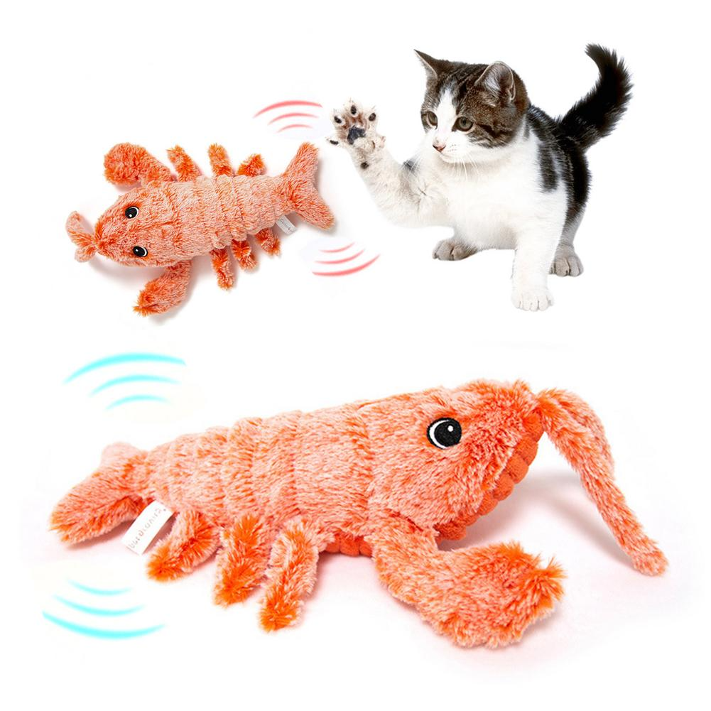 Hopping Lobster Cat Toy