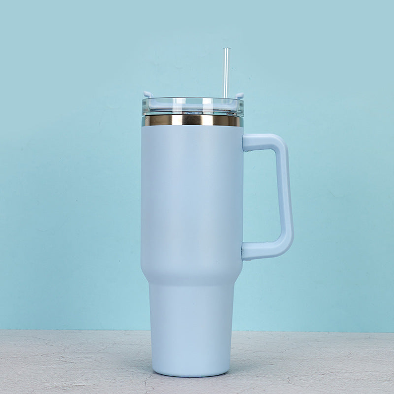 Travel Mug with Straw