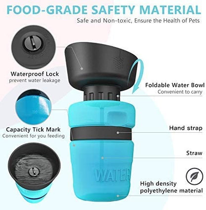 Foldable Pet Water Bottle