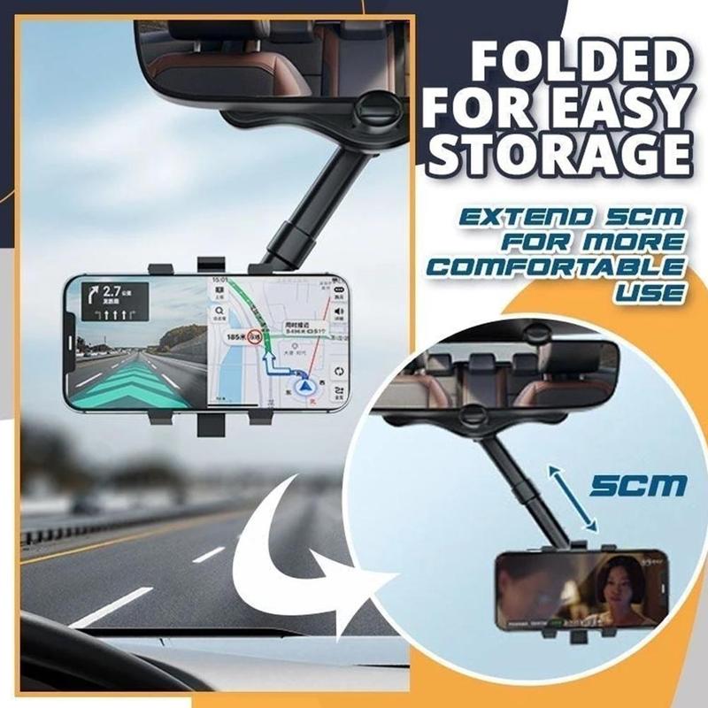 Car Rearview Mirror Phone Holder