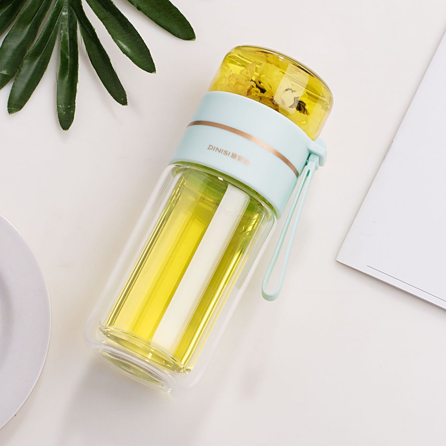 Glass Tea Infuser Bottle