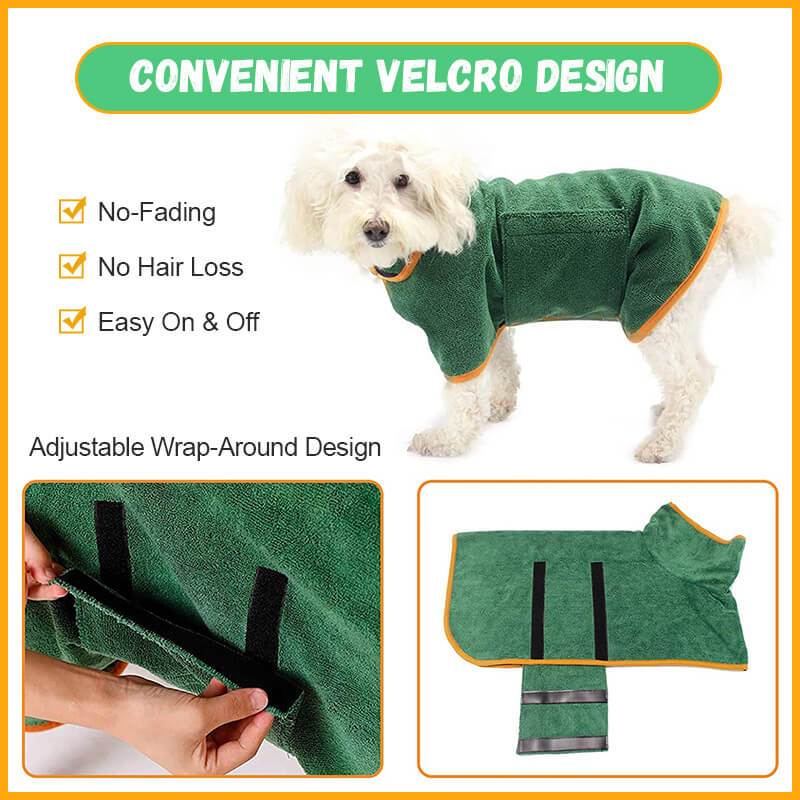 Microfibre Pet Bathrobe