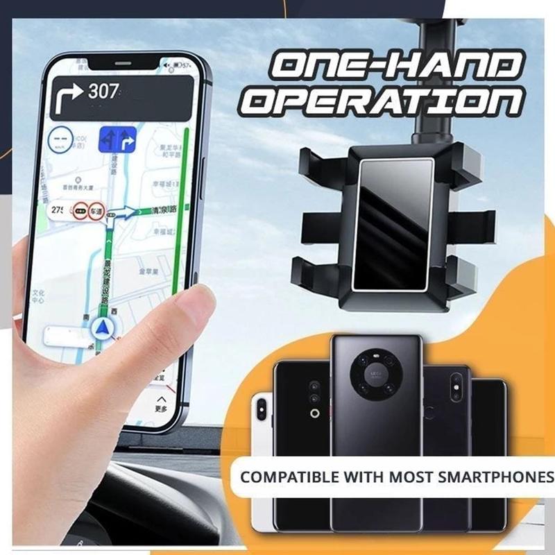 Car Rearview Mirror Phone Holder