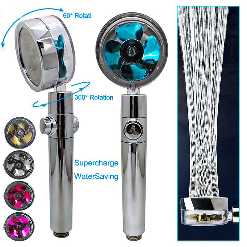 Water Saving Fan Shower Head