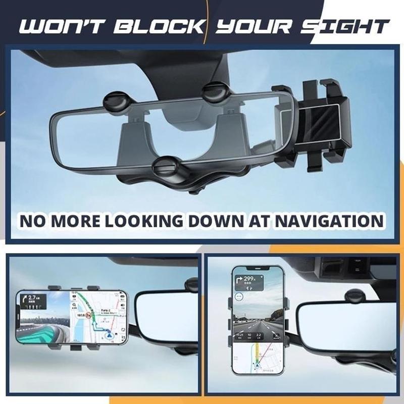 Car Rearview Mirror Phone Holder